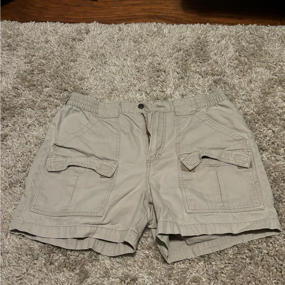 Mens Cargo Khaki shorts